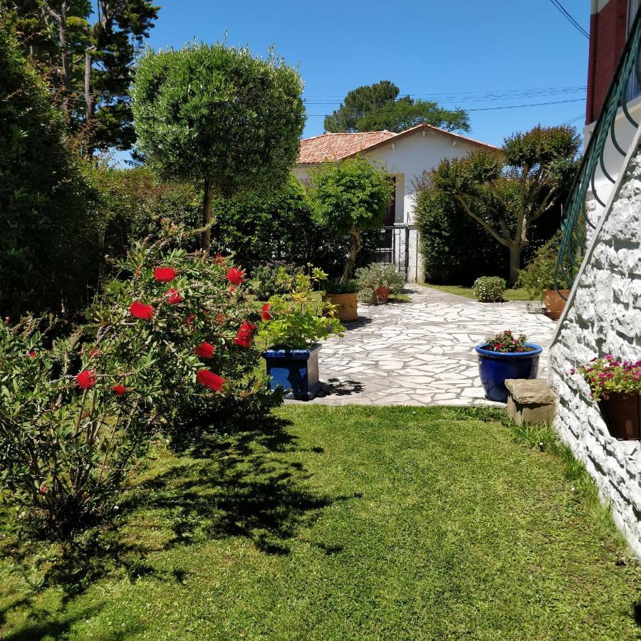 T1 Ou T2 Dans Villa Avec Jardin Proche Biarritz Anglet Exterior foto