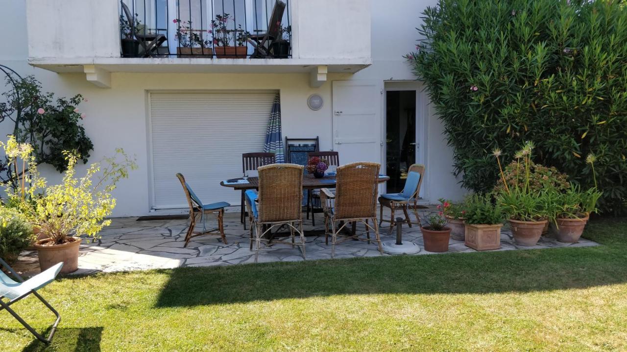 T1 Ou T2 Dans Villa Avec Jardin Proche Biarritz Anglet Exterior foto